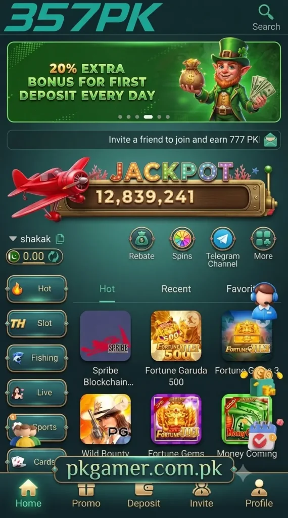357Pk Game Real Earning