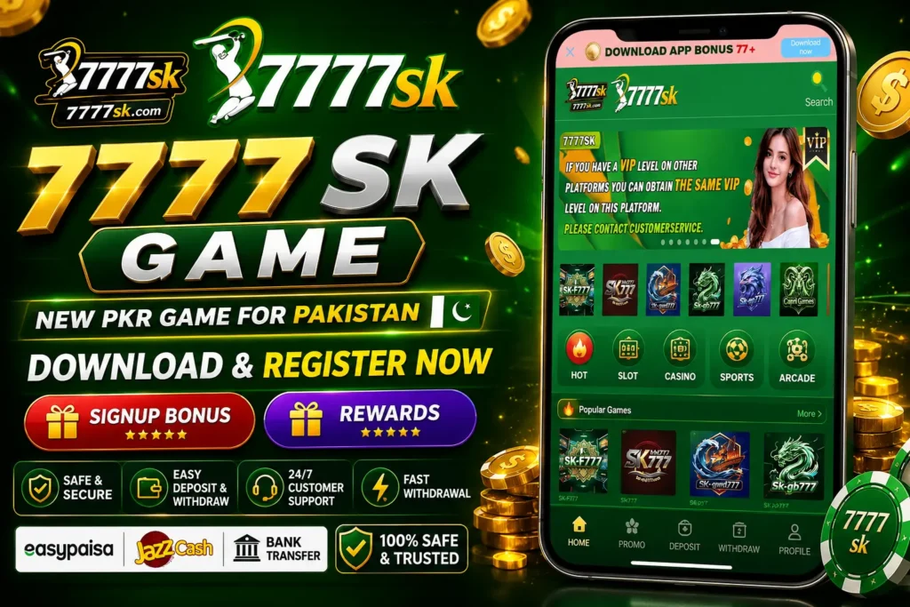 7777 SK Game Real Earning