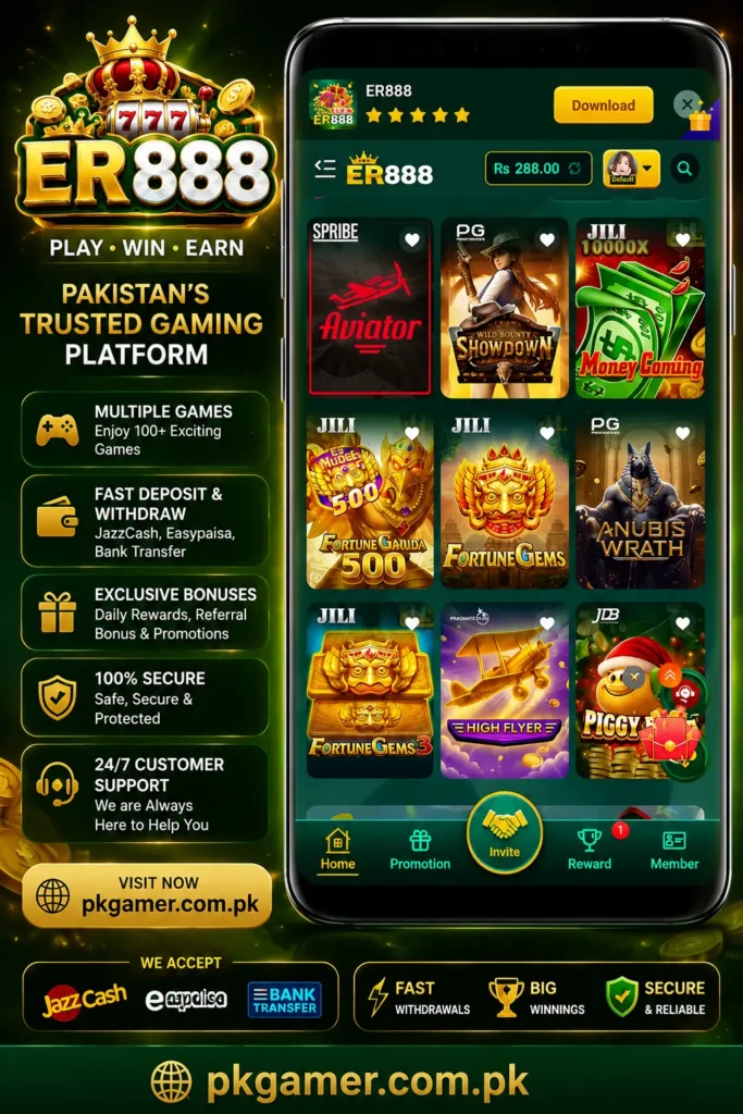 ER888 Game Real Earning