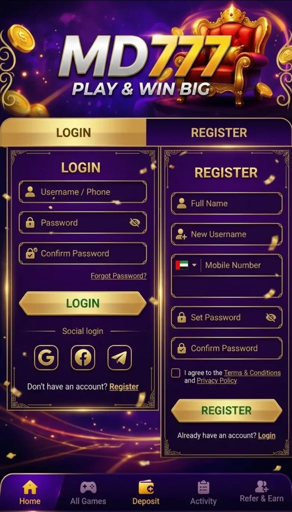 MD777 GAME Download APK