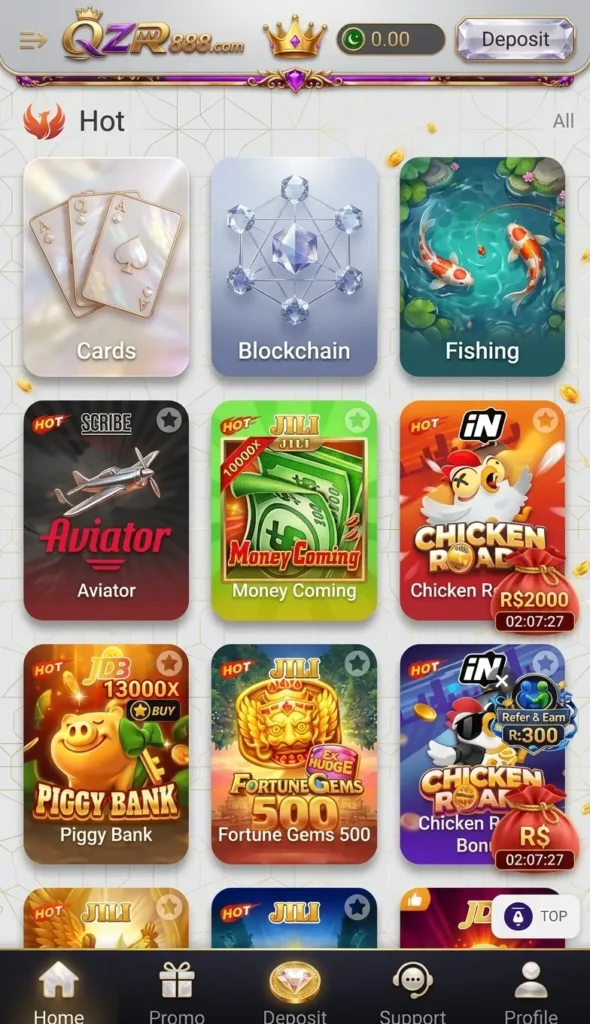 QZR888 Game APK